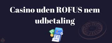 Online Casinoer uden ROFUS Find Dine Favoritter